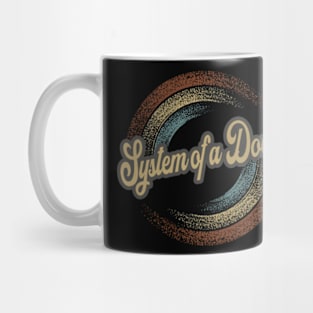 System of a Down Circular Fade Mug